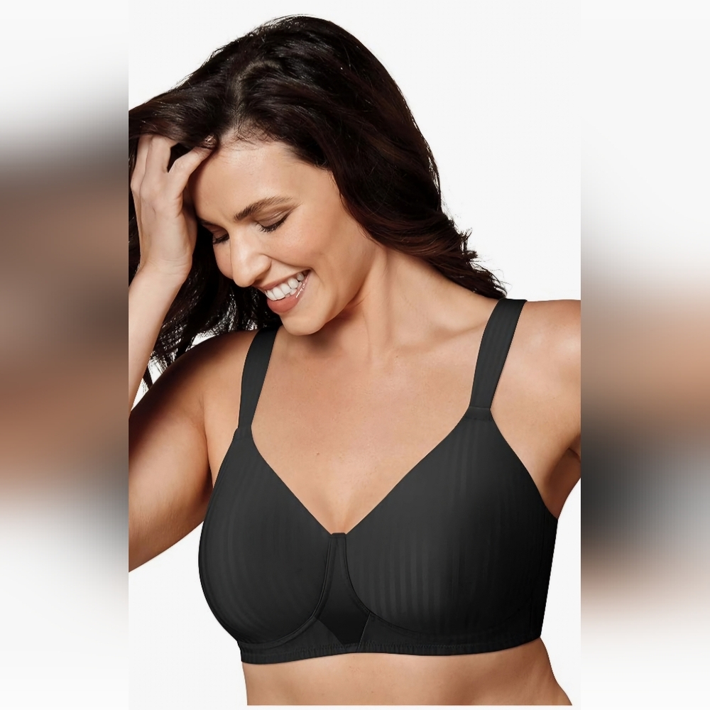 Playtex Secrets, "Perfectly Smooth" Blackstr" Style#4707 Size 40DD,NWT